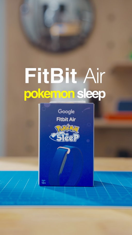 Gotta catch them Zzzz’s with the Fitbit Air Pokemon Edition