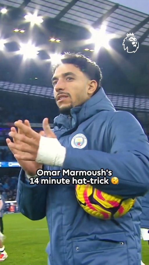 When Omar Marmoush scored a rapid hat-trick ⚡️🎩