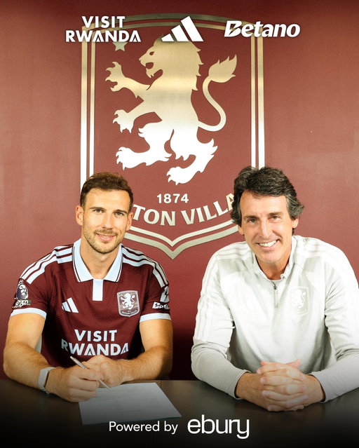 A serial winner arrives at B6 🏆 

Aston Villa is delighted to announce the signing of Leon Goretzka 🤩