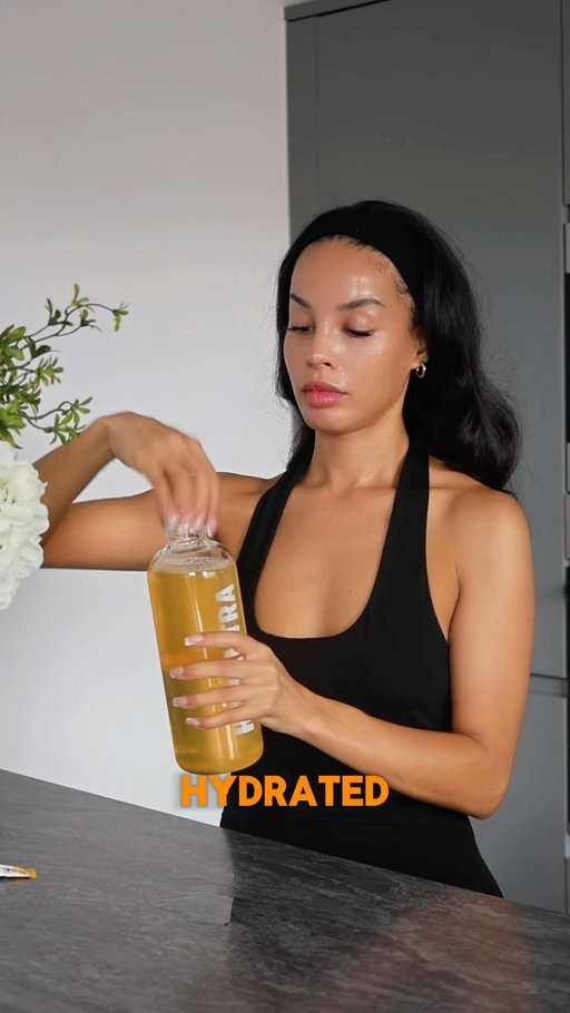 My everyday hack for staying hydrated 🥭 @humantra ad