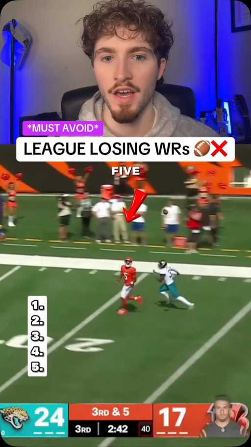 Avoid these players to save your fantasy football season 👀 #fantasyfootball