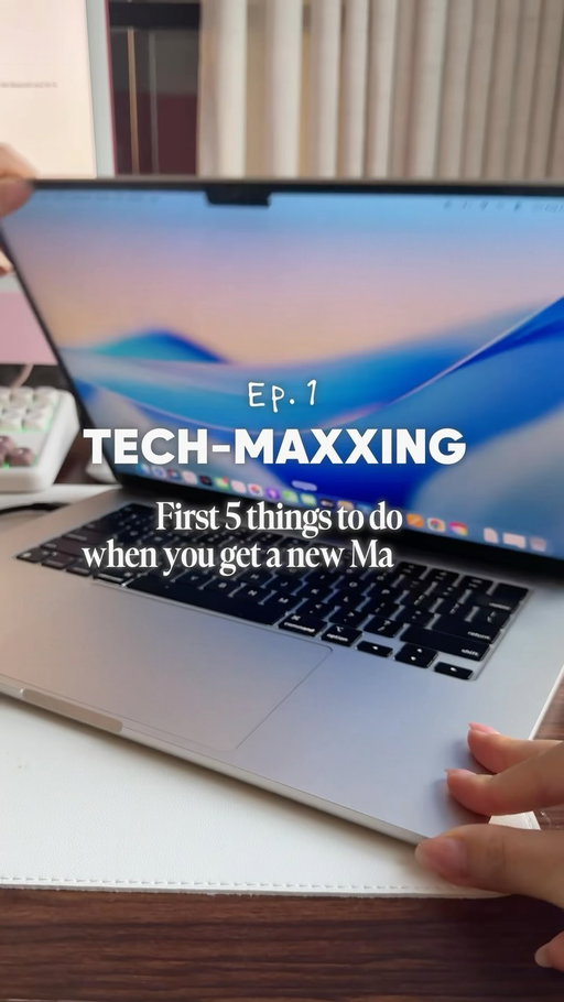 EP. 1 | Tech Maxing so you can make the most out of the devices and tools at your disposal 🫶🏼
What should I do next? 
#Tech #techmaxxing #TechTips #apple #macbook