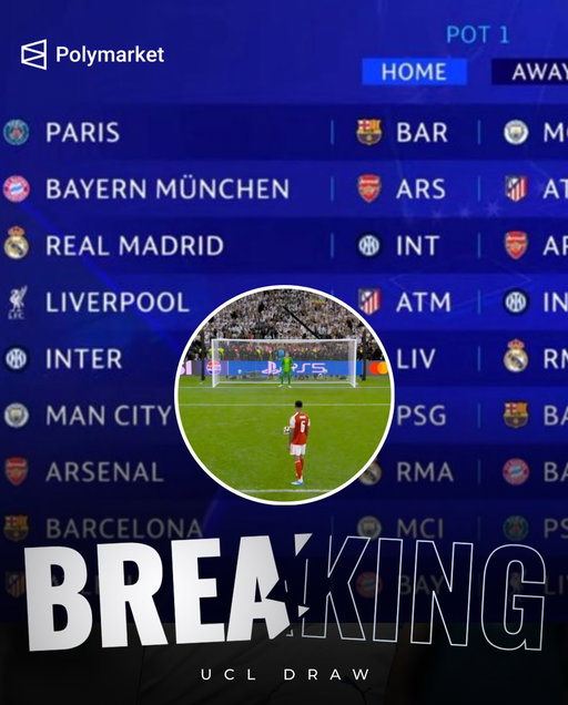 BREAKING: Gabriel’s missed penalty vs PSG was shown at the champions league draw!!!

Happy 89 day anniversary for those who celebrate