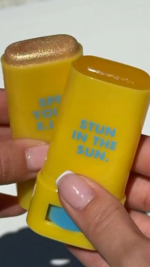 ☀️ Suntouchable Invisi-Stick SPF 50: SPF with a clear finish along with a touchless application so you can protected on-the-go and hassle-free. 
⭐️ Suntouchable Invisi-Stick SPF 50 Glitz: Add a little glitter to your sun protection. Our glitz stick is made to make you shine- all while staying protected from the rays of the sun. 

Two sticks, both made to help you stick to your sun protection 😎

#elfskin #skincare #sunscreen