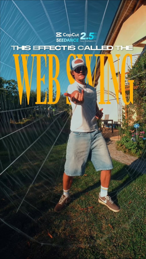 Comment “CapCut” and I’ll send you my prompts and the link to try this ⚡️

Become Spider-Man yourself. I’m such a big Spider-Man fan so I had too much fun creating this one, fam! 
You don’t need expensive gear or complex 3D tracking to create cinematic transitions like this.

With Seedance 2.5 inside CapCut, you can turn any simple camera movement into a seamless web swing effect in seconds.

1. Film your clip with clean camera motion
2. Generate your transition frame using AI
3. Let Seedance 2.5 match the physics and motion blur onto your original footage

All edited in @capcutapp 
Filmed on @sonyalpha zve1 

#CapCut #VideoStudio #Seedance25 #CapCutai #CapCutDidThat