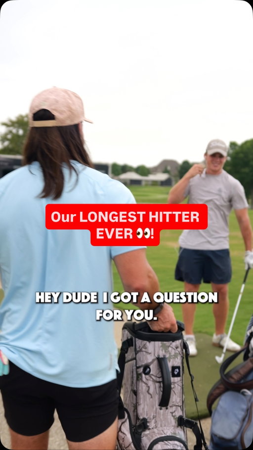 We called out Hackett on the driving range for a chance to win a brand NEW @getyourwaggleon golf bag🔥! He told us he could hit his driver 300 yards but we did not expect what happened next 🤯!

#golfvideo #golf #golftip
#wagglepartner