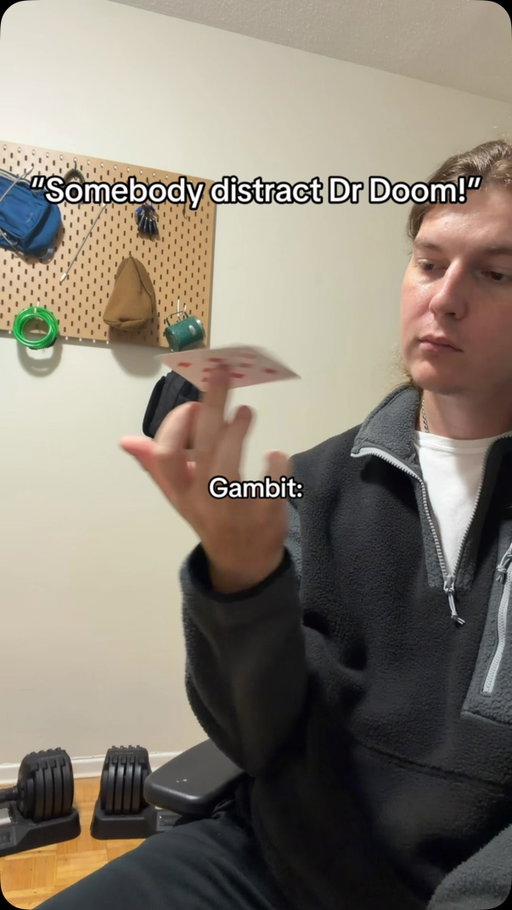 @marvel sponsor me please #cardistry #magic #fyp #marvel #gambit
