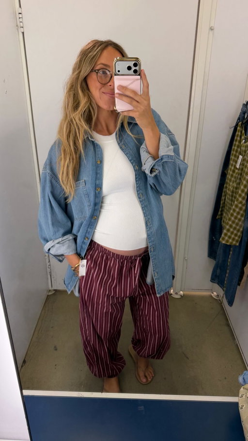 Mini @oldnavy haul 36 weeks pregnant !! Comment SHOP for the links!