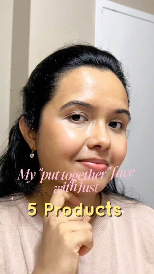 5 products because effort is not my strong suit today 💀 
But the face is giving “she tried.” 

Products used 👇🏻
@elfcosmetics Soft glam satin concealer, Lash n roll mascara
@benefitcanada Flora tint
@maybelline Lifter liner
@pixibeauty pH lip balm

I have linked everything in bio if you’re also feeling the bare-minimum era 🤍

#grwm #minimalmakeup #cleangirlmakeup #5minutesmakeup #everydaymakeup