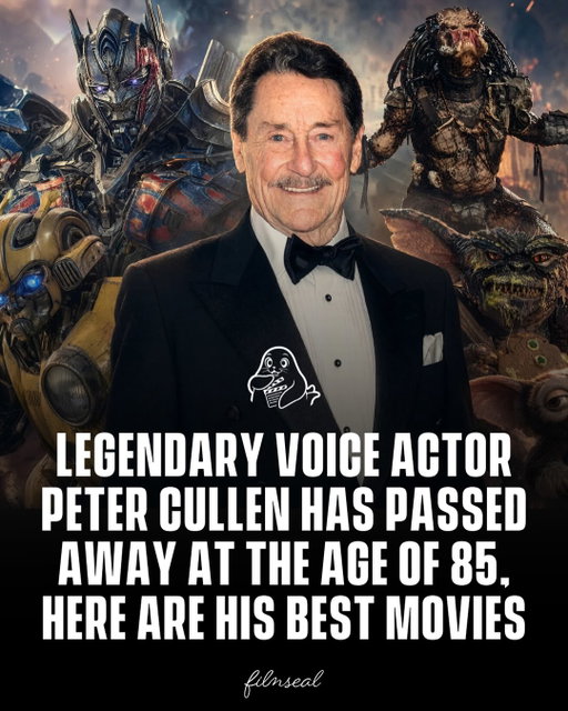 Today, we lost another great actor. 🕊️

Peter Cullen leaves behind a memorable body of work and performances that will continue to be remembered by film fans for years to come.

Here are some of his best films. 🎬

Rest in peace, Peter. ❤️

Which performance of his was your favourite?