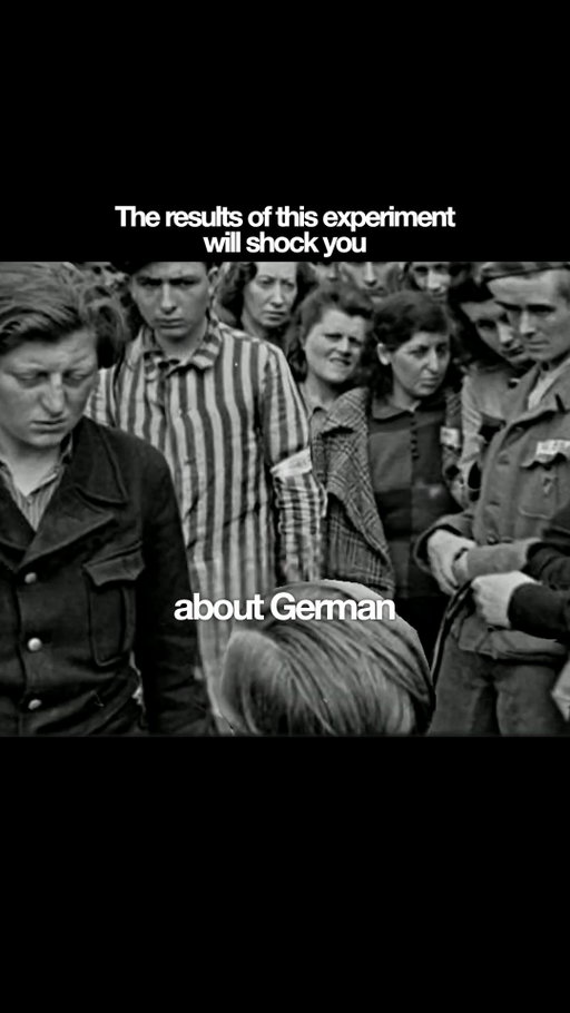"The Holocaust Revealed Something Dark About Humanity #FYP #Viral #History 

We like to believe we’d know when to say no.

That there’s a line we simply wouldn’t cross, no matter who told us to.

Psychology suggests that line might be much easier to move than we think.
"