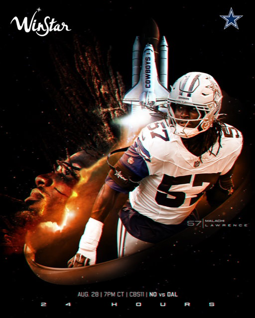 24 hours until our preseason finale 🏁

#NOvsDAL | @winstar_world