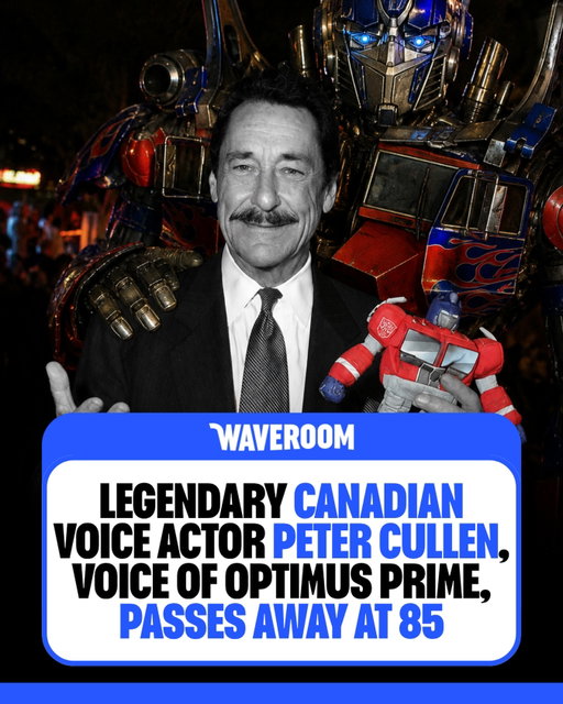 Rest in peace, Peter Cullen. 🕊️ 

Peter Cullen, the legendary Canadian voice actor best known as the voice of Optimus Prime in the Transformers franchise, has passed away at the age of 85. 🇨🇦🕊️

Born in Montreal, Cullen first brought Optimus Prime to life in the 1980s and continued voicing the iconic character across animated series, films and video games for decades.

His unmistakable voice became a defining part of the Transformers franchise and a childhood memory for generations of fans. 🤖❤️

Follow @waveroom.toronto for more Toronto content! DM us your videos/photos to be featured on the page!