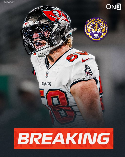 Tampa Bay Buccaneers EDGE Jack Pyburn will return to LSU if he’s not rostered on an NFL roster by September 1, Jon Blau reports🐯

Follow @On3 for the BEST of College Sports