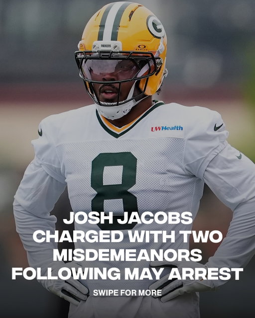 Josh Jacobs is facing two misdemeanor charges stemming from his May arrest after initially being booked on five charges.

📸 Getty