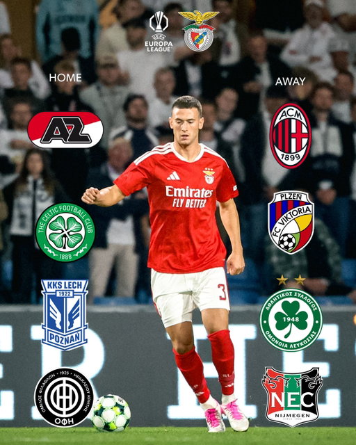 Alessandro Circati could appear against any of these teams as SL Benfica discovered their UEFA Europa League 2026/27 league phase opponents following the draw 🙌

#SocceroosAbroad