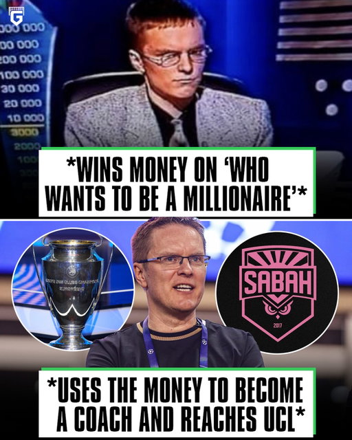 🤯🇦🇿 For the FIRST time in history, Sabah FC qualified for the UEFA Champions League.

Sabah's manager Valdas Dambrauskas participated in the 'Who Wants to Be a Millionaire' TV show back in 2000. The money he won from the contest was used to attend football coaching courses in England. 

In 2007, he joined 9th tier English team Kingsbury London Tigers and led the club to some of the best results in their history. It was his first ever managerial job. Following that, he coached several teams, mainly in the Baltic region. 

Now, Valdas Dambrauskas has taken Sabah to the UEFA Champions League league phase for the first time in its history. He will face some of Europe's elite sides.🇱🇹👏