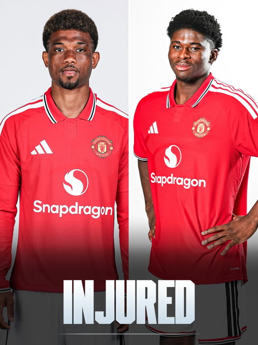 🚨 𝐁𝐑𝐄𝐀𝐊𝐈𝐍𝐆: Michael Carrick confirms that Amad and Carlos Baleba will 𝐌𝐈𝐒𝐒 the game against Ipswich due to injury. ⛔️

Baleba out for ‘a couple of weeks with a little ankle issue’. Carrick hopes Amad will be back before the international break. 🔴⚠️