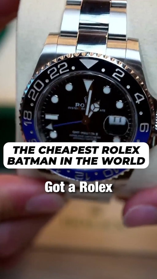 The CHEAPEST Rolex Batman IN THE WORLD!

It is completely insane what this watch went for...

#rolex #batman #watches #ebaylive