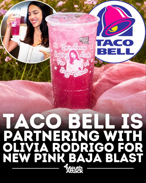 Taco Bell is officially turning Baja Blast pink with the help of Olivia Rodrigo. 💗🥤

The fast-food chain has teamed up with the Grammy-winning singer to launch “You Seem Pretty Pink for a Baja Blast,” the first-ever pink twist on its iconic Mountain Dew Baja Blast. The limited-edition drink combines Baja Blast’s signature tropical lime flavor with refreshing pink lemonade notes, creating a bright pink drink inspired by the aesthetic of Rodrigo’s latest album, You Seem Pretty Sad for a Girl So In Love. 

Fans will get their first chance to try the collaboration on August 29, when it launches exclusively at participating Live Más Café locations in California, Las Vegas, Dallas and Houston. Select locations will also feature Olivia-inspired décor and sticker giveaways while supplies last. The drink will additionally be featured at Rodrigo’s inaugural Daisy Chain Fields Festival. 

The Pretty Pink Baja Blast will then roll out to Taco Bell restaurants nationwide on September 24 for a limited time. Live Más Cafés will also offer an exclusive frozen Pretty Pink Baja Blast Freeze. 

Olivia has been a longtime Baja Blast fan, previously describing it as one of her favorite drinks. Now, she officially has a Baja Blast of her own. 👀

📸: @tacobell⁠