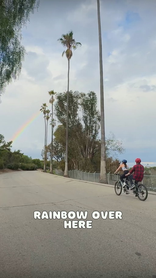 Do leprechauns go to heaven y/n ?Full ep with @brennanleemulligan on youtube now !! #bike #tandem #la #funny #dropout