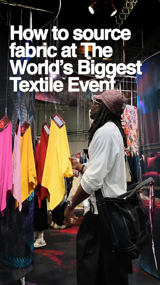 One day at Shanghai Intertextile replaces about three months of sampling back and forth. That’s why premium brands always find their way to events like this.

I brought actual garments as reference, not just mood boards. When a mill can hold your piece in one hand and their fabric in the other, the conversation changes completely.

The real move at a fair like this. Don’t ask suppliers for what they make. Tell them what to beat. New compositions, new hand feel. That’s how you end up with fabrics nobody else has.

Comment fabrics and I’ll send my top finds through.