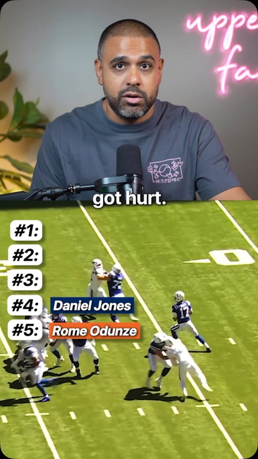 The top 5️⃣ sleepers in fantasy football going into 2026 😴