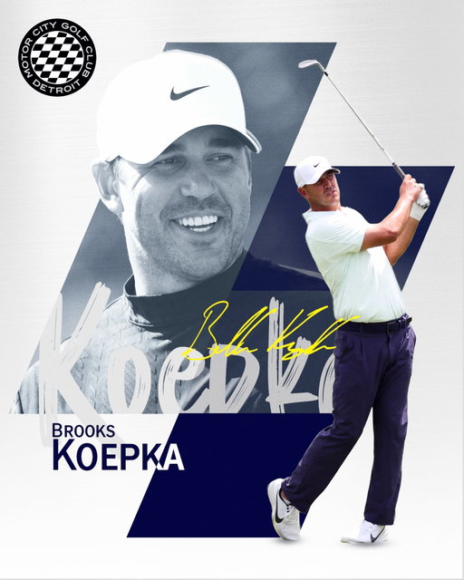Got him 🏁The first name on the Motor City Golf Club roster

#brookskoepka #313 #MCGC #TGL #Brooksy
