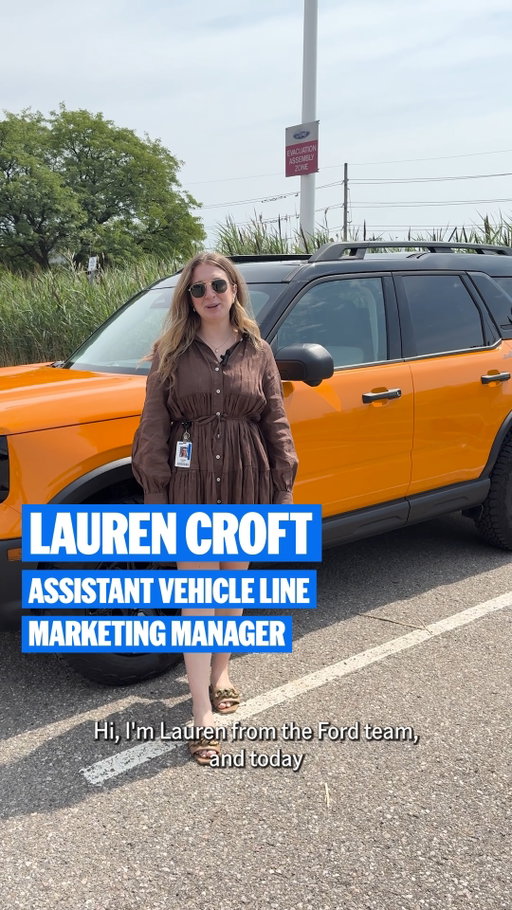 Julia understood the assignment and now we understand the specs of the #BroncoSport. 😛#FordCanada