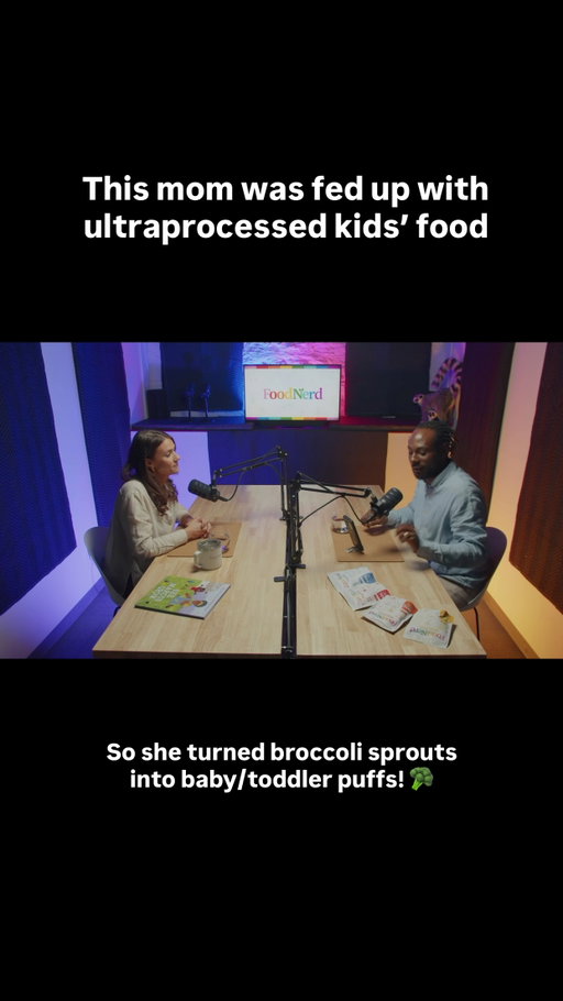 Founder @sharonrosecryan sat down with FoodNerd partner @garden_marcus to discuss her journey to “deliciously disguise broccoli sprouts” 🥦

This ultimately led her to develop Mega Puffs: The nutrient-dense baby/toddler puff made of cold-processed organic whole food ingredients 💚

Have you ever tried broccoli sprouts?