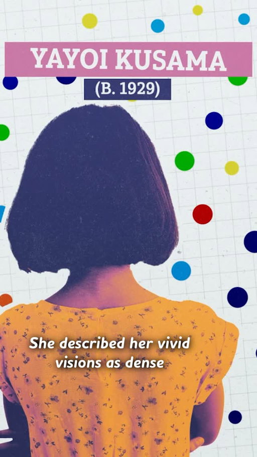 Japanese artist Yayoi Kusama transformed her struggles into public installations. She leaves a legacy that inspired moments of connection and community. ⁠

Edit: it should also be acknowledged that while Yayoi Kusama was an incredibly influential artist, she has a complicated legacy. Writer and PhD candidate Dexter Thomas has called attention to anti-Black racism in her published writing, including her 2002 autobiography “Infinity Net.” We encourage you to view Crash Course Art History Episode 5 to hear our discussion about artists with problematic histories to continue the conversation.
⁠
⁠
#yayoikusama #art #arthistory