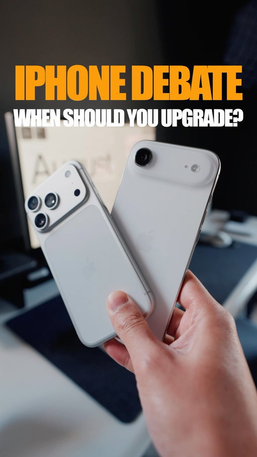 8.28.26 How often do you upgrade your iPhone? With new iPhones coming next month are you looking to upgrade yours? 

#apple #iphone #upgrade #iphoneupgrade #tech