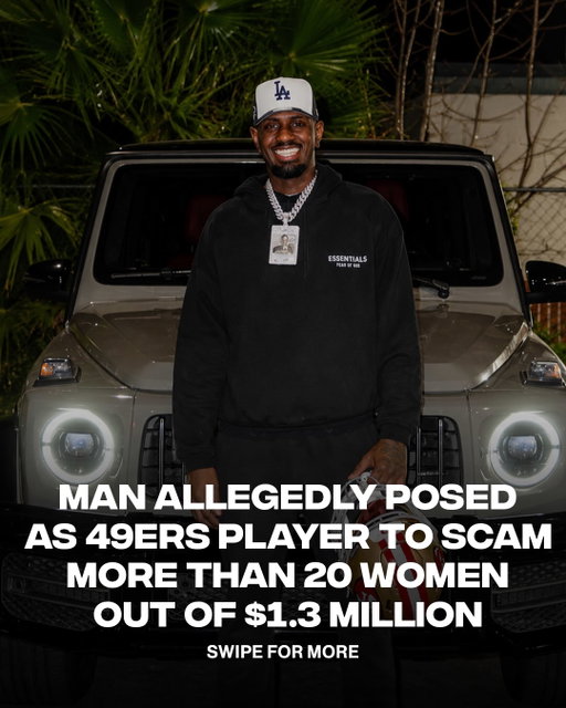 @netflix we need a documentary on this asap 

Federal prosecutors say Daejon Love pretended to be a wealthy San Francisco 49ers player to scam women he met on dating apps. With help from Taylor Chan, who allegedly posed as his financial adviser, Love convinced women to send money for fake investments. Authorities say at least 26 women lost about $1.3 million, and the FBI believes there may be more victims.

[📸: FBI , @2bcontinued_4 ]