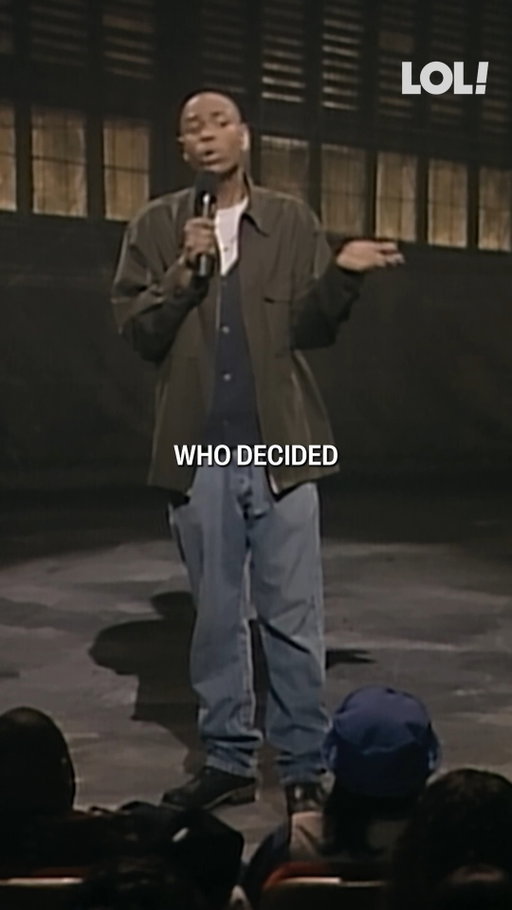 Only Dave Chappelle can pull off a bit like this 😂 

Def Comedy Jam is now streaming on LOL! Network + the LOL! Stand-Up YouTube channel. 

#BlackComedyMonth #DefComedyJam #DaveChappelle #LOLNetwork