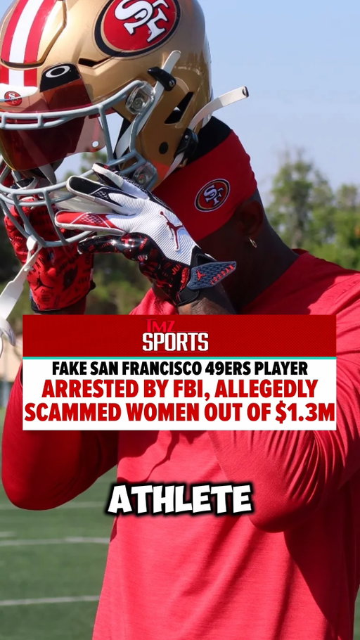 A fake 49ers player allegedly pulled off a $1.3 MILLION dating scam. 😳🏈

Prosecutors say Daejon Love convinced women he played for San Francisco, complete with Niners gear and even an alleged fake contract signing. Now he and an alleged accomplice are accused of scamming at least 26 women — and the FBI believes there could be more victims.