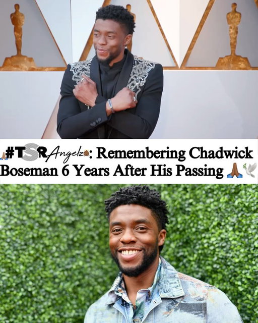 #TSRAngelz: #Roommates, join us as we remember the late and great #ChadwickBoseman as today marks six years since his passing. His legacy and impact continues to live on. May he continue to rest peacefully. 🙏🏾🕊️ (SWIPE)—(📸: @gettyimages) ✍🏾: #TSRStaffJWx