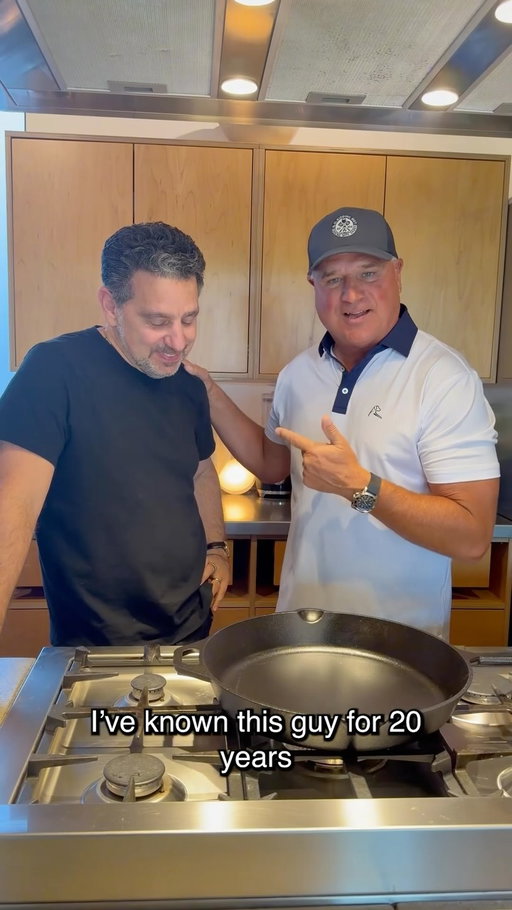 Making Grecian Chicken with Panos Panay using @amazonalexa to assist in cooking the meal #amazonalexapartner #alexaplus #chicken #cooking #rukiddingme @panospanay