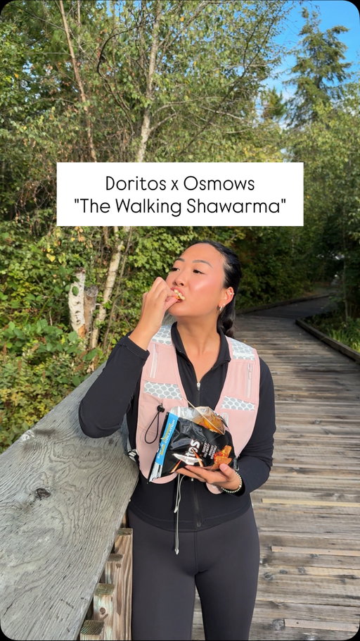 #AD | Okay, I officially found my new favourite walking meal!! 

Take this as your sign to try the Doritos x Osmows “The Walking Shawarma” available for a limited time only!! 
 
@Doritosca @Osmows #TheWalkingShawarma