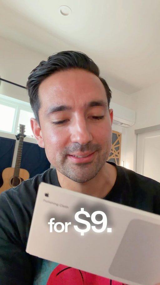 wake up babe, new @apple cloth just dropped for $9

Also if you’re in LA tomorrow and want to hang at a video workshop I’m matching $9 tix. Link in my bio and story!
