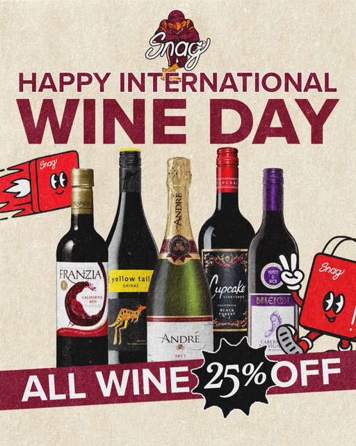 Gets yours tonight and order in 🍷 25% off ‼️