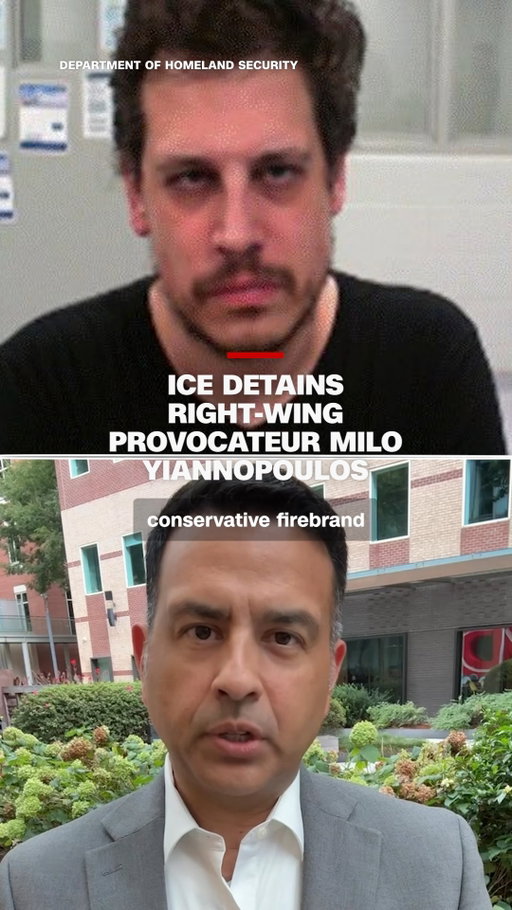 Controversial British figure Milo Yiannopoulos, who gained a reputation as a right-wing provocateur more than a decade ago, has been detained by ICE at a Louisiana airport, the Department of Homeland Security said.

Read more at the link in our bio.