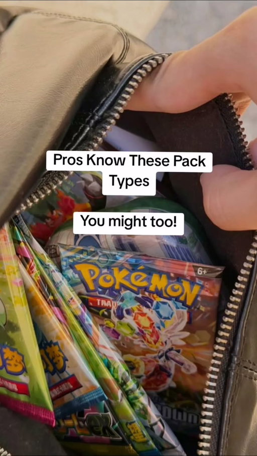 Pros know these 4 pack types by name you will find them in stores and online

#pokemoncollector #pokemoncollection #pokemontips  #tcgpokemon #ad 