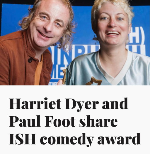 Well would you look at that!! This fringe is something else 🤯 Thanks so much to all involved, you’ve made this old broad very chuffed indeed 🥹

#edfringe #awards #comedy
