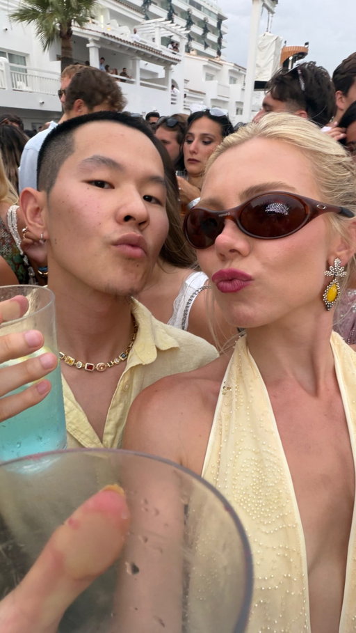 clubbing with mom is peak #ibiza #ushuaïa