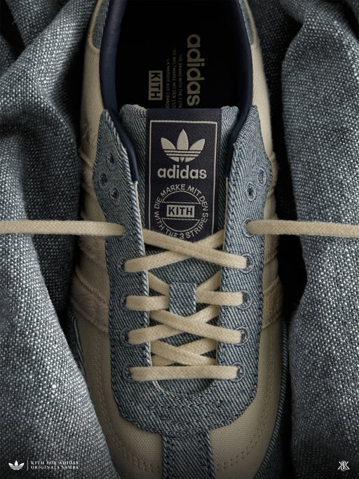 Kith for adidas Originals Samba

Our latest partnership with adidas Originals introduces a collaborative Samba, crafted with a denim and canvas upper with asymmetrical pony hair and chain-stitch Three Stripes detailing.

Releasing this Monday 8/31 in-store and at 11AM EST/GMT/CET/JST on Kith.com and the Kith App.