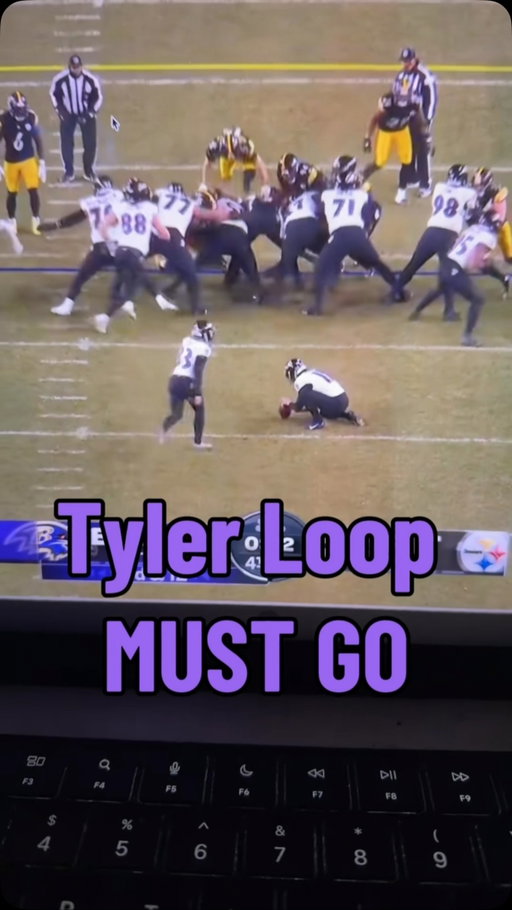 He’s got to go!!! #thenextnetwork #joshberman #nfl #baltimoreravens #tylerloop