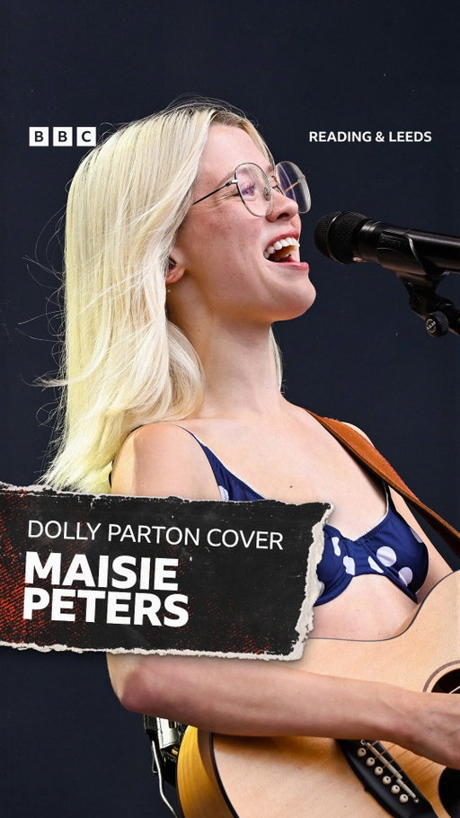 a touching tribute from @maisiehpeters to Dolly Parton ❤️

watch our coverage of Reading + Leeds on @BBCiPlayer, or listen on @BBCSounds

#RandL26 #ReadingFestival