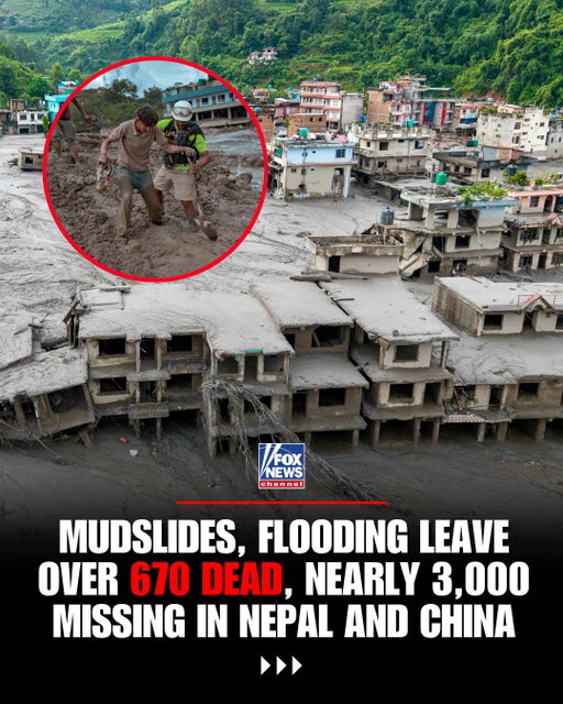 NEW: At least 676 people are dead and nearly 3,000 remain missing after catastrophic flooding and mudslides devastate areas along the Nepal-China border.

Officials believe a massive chunk of ice broke off a glacier and crashed into a river, unleashing flash floods across Nepal and China's Tibet region.

Now rescue crews are racing against worsening weather, with rain and fog temporarily halting some search operations and damaged roads cutting off hard-hit areas.

Up to 100 people are also believed trapped inside a mud-filled hydropower plant tunnel as specialized rescue teams move in.