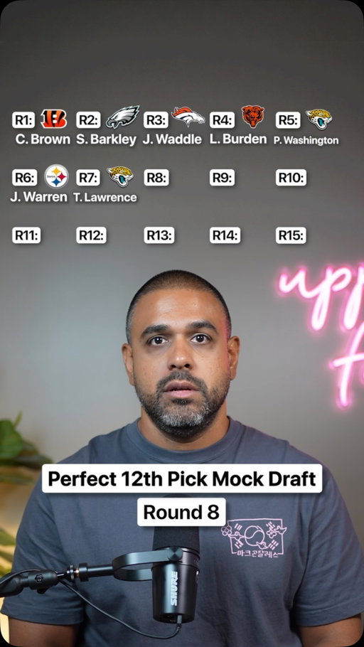 The PERFECT fantasy draft from the 12th spot this year 🤩