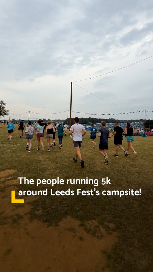 Cheeky 5k run around the Leeds Fest campsite anyone? 🤯🏃‍➡️

This group of festival campers have been meeting up in the early morning for the Leeds Festival run club! 

Whether you’re doing it for the Strava kudos or want some exercise after a heavy night, anyone can come down and brave the two laps around Blue Campsite ⛺

It was started by Sport In Mind, a sports mental health charity - they’re encouraging people to get those endorphins before a big day of music in Bramham Park.

Content Creator Lee Mutemi has joined forces with the charity for the run club’s Saturday session!

It’s on every morning, meeting at 9:30 near the campsite entrance! Fancy giving it a go? 🤔

@sportinmind 
@leemutemi 

#leeds #leedsfest #leedsfestival #runclub #strava